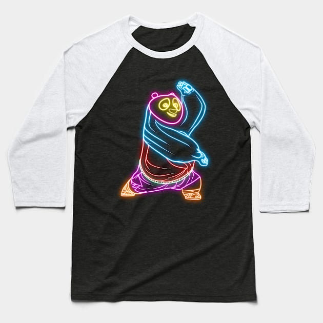 Kungfu Panda Baseball T-Shirt by San Creative